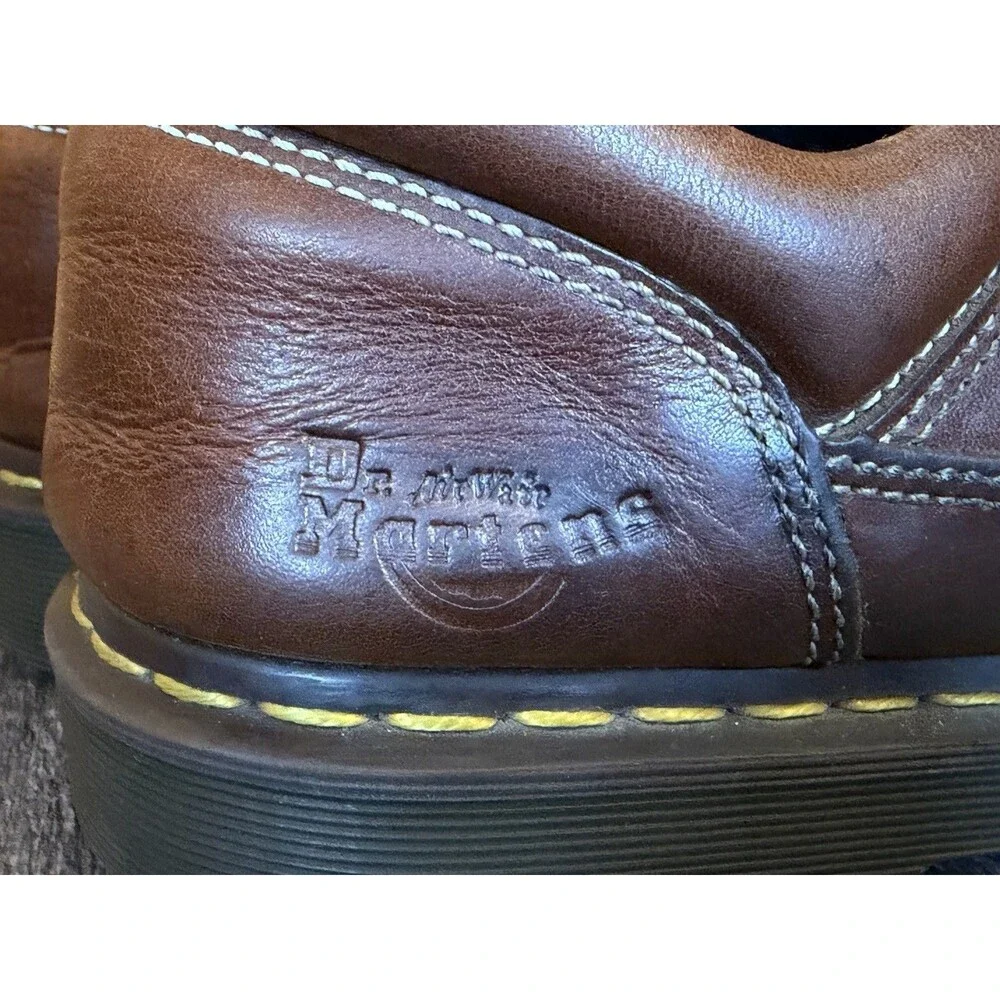 Vintage Doc Martens 8B68 Brown Leather Oxford Shoes Men’s US 12 EU 46 AirWair